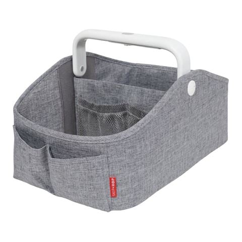 SkipHop - Light Up Nappy Caddy Heather Grey