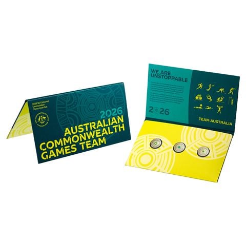 Royal Australian Mint - 2026 $2 Uncirculated Commonwealth Games Three-Coin Set