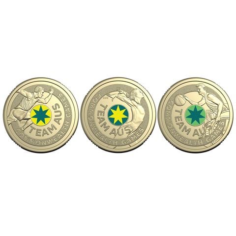 Royal Australian Mint - 2026 $2 Uncirculated Commonwealth Games Three-Coin Set