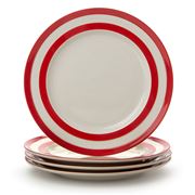 Cornishware - Lunch Plate Red Set 4pce