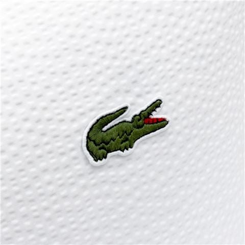 Lacoste L Tamis 100% Organic Cotton Percale Euro Pillowcase White 65x65cm - Peter's of Kensington