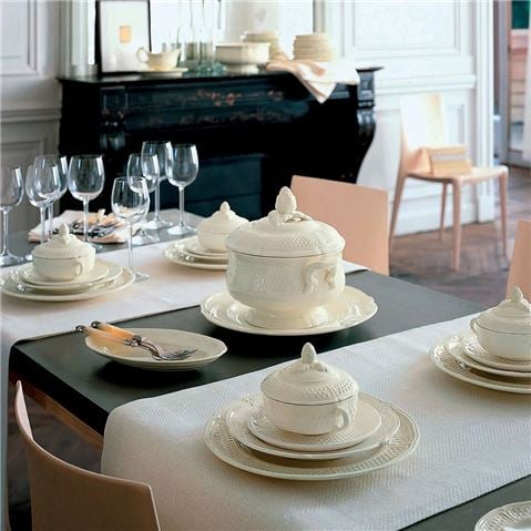 Gien - Pont Aux Choux White Soup Plate