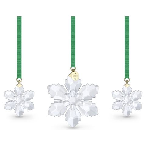 Swarovski Crystal Annual Edition Ornament Set 2026 White - Peter's of Kensington