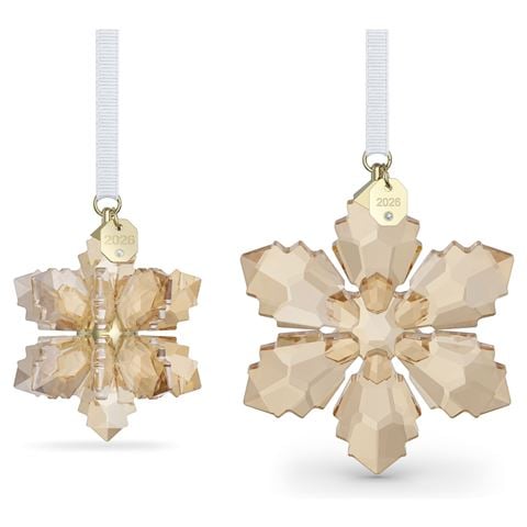 Swarovski Crystal - Annual Edition Festive 3D Ornament Set 2026