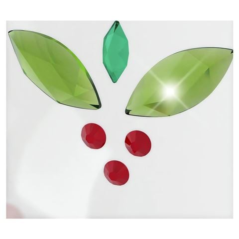 Swarovski Crystal - Holiday Cheers Mistletoe Ball Ornament