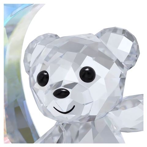 Swarovski Crystal - Kris Bear Moon Ornament