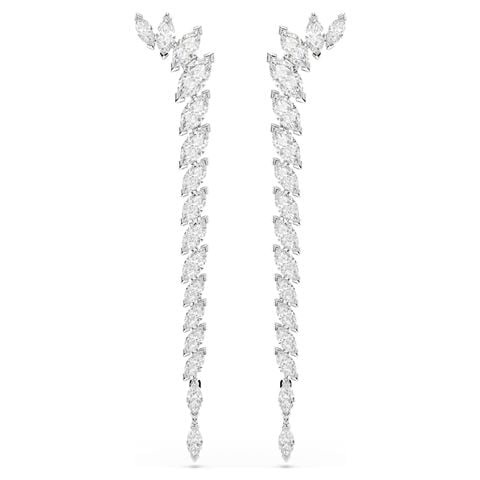 Swarovski Jewellery - Mesmera Stud Earrings Marquise Cut Rhodium Plate