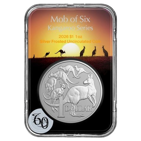Royal Australian Mint - 2026 $1 Kangaroo Series 1oz Silver Frosted Uncirculated Coin