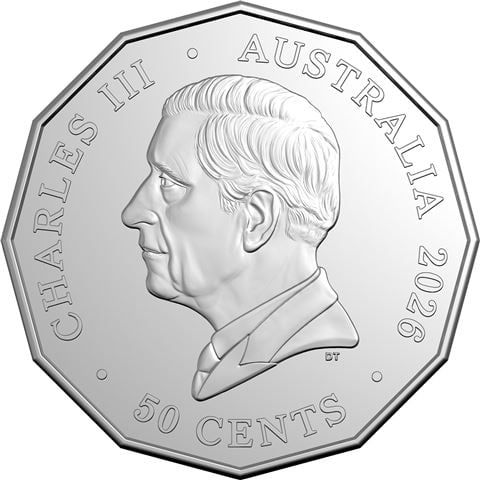 Royal Australian Mint - 2026 50c Uncirculated Coin Wave Hill Walk Off & Aboriginal Land Rights