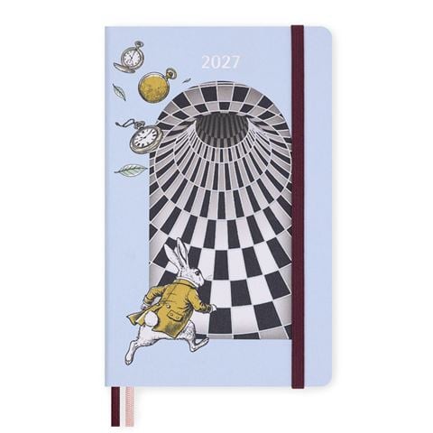 Moleskine - 2027 Limited Edition Alice in Wonderland Daily Hard Cover Diary