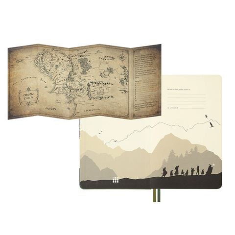 Moleskine - 2027 Lord of the Rings Daily Hard Cover Diary Large