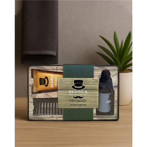 Men's Republic - Beard and Moustache Care Kit 3pce