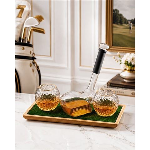 Men's Republic - Golf Decanter Set 3pce