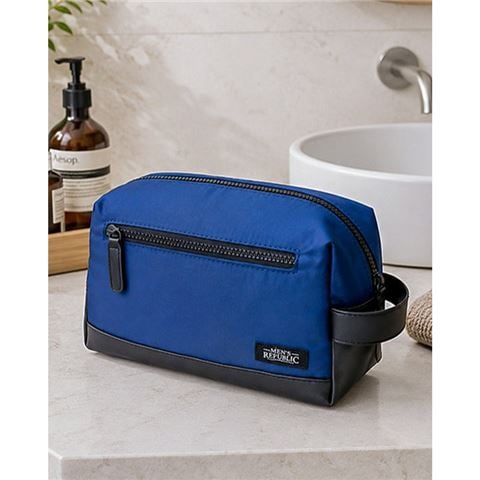 Men's Republic - Nylon Toiletry Bag Blue