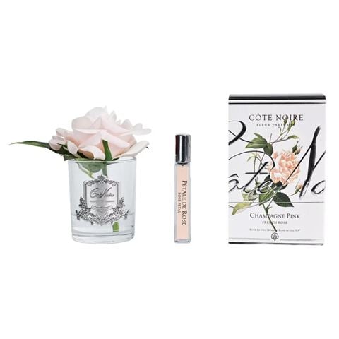 Cote Noire - Perfumed Natural Touch French Rose Champagne Pink