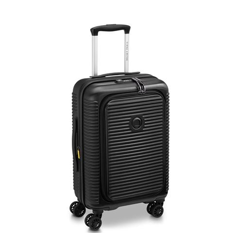 Delsey - FREESTYLE FO Expandable Wheelaboard Spinner Case Black 55cm