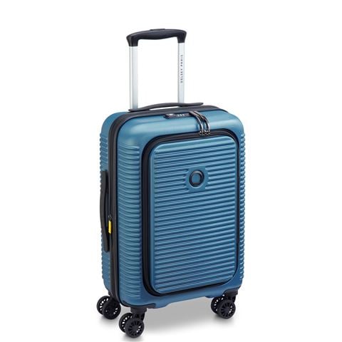 Delsey - FREESTYLE FO Expandable Wheelaboard Spinner Case Blue 55cm