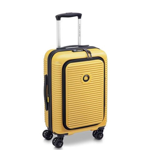 Delsey - FREESTYLE FO Expandable Wheelaboard Spinner Case Yellow 55cm