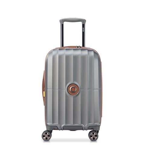 Delsey - CARROUSEL 2.0 Carry On Spinner Case Silver 55cm