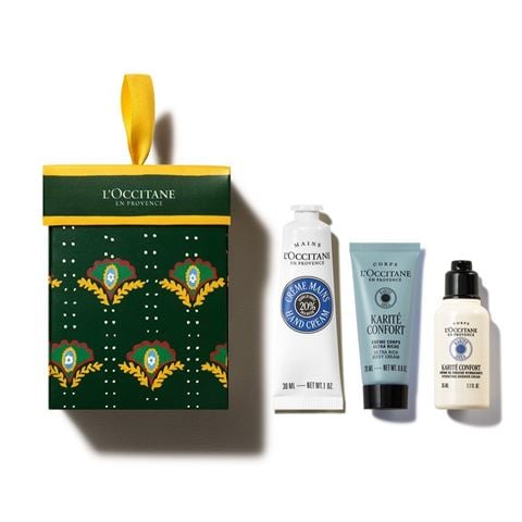 L'Occitane - Shea Butter Deluxe Ornament Gift Set 3pce