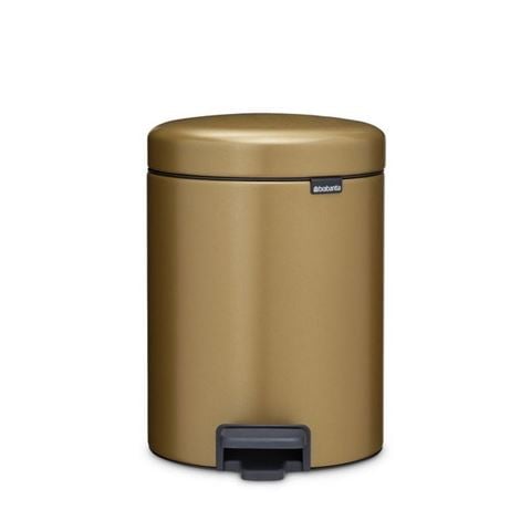 Brabantia - Newicon Pedal Bin 5L Warm Brass