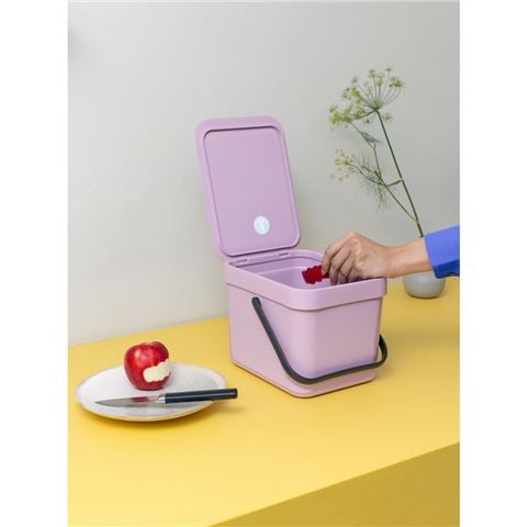 Brabantia - Waste Bin Sort & Go 6L Lilac Pink