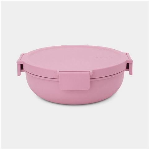 Brabantia - Make & Take Salad Bowl Lilac Pink 1.3L