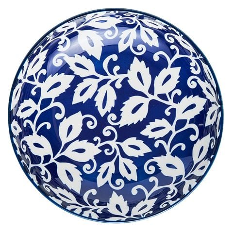 Wilkie Bros - Pasta Bowl Blue Foliage