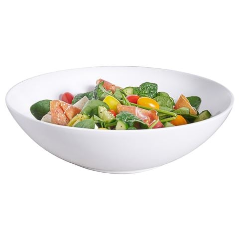 Wilkie Bros Round Bowl White 32x9.5cm - Peter's of Kensington
