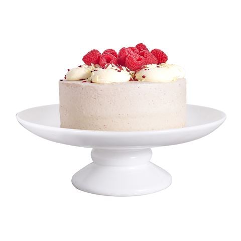 Wilkie Bros - Cake Stand White 30.5x10.5cm