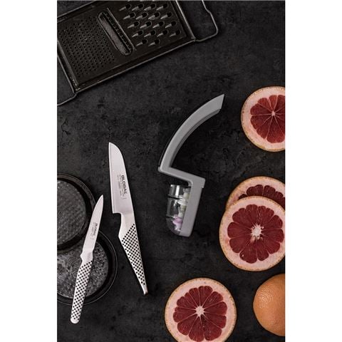 Global - MinoSharp Ceramic Water Sharpener Two Wheel