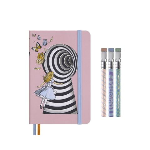 Moleskine - Alice in Wonderland Limited Edition Notebook Bundle