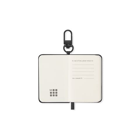 Moleskine - Keychain Mini Notebook Charm Black