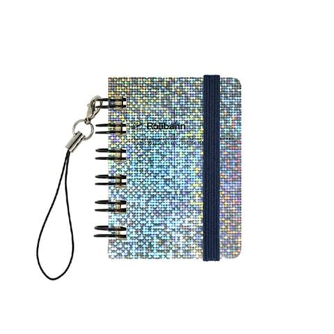Delfonics - Rollbahn Spiral Notebook Metallic Hologram in Micro size