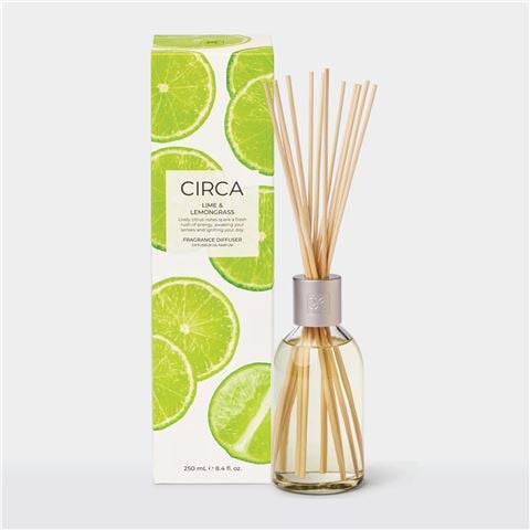 CIRCA - Lime & Lemongrass Diffuser w/Reeds 250ml