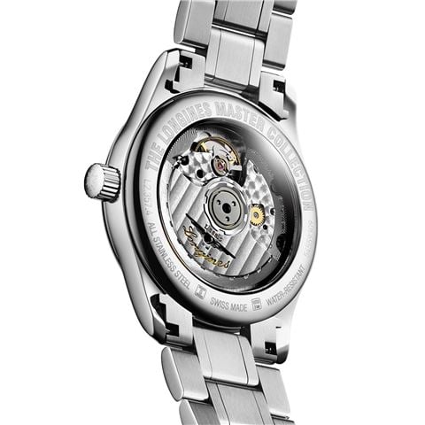 Longines - Master Auto. Watch S.Steel w/Silver Dial 34mm L23574726