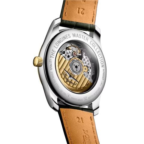 Longines - Master Auto. Watch S.Steel & 18k Yellow Gold w/Silver Dial 40mm