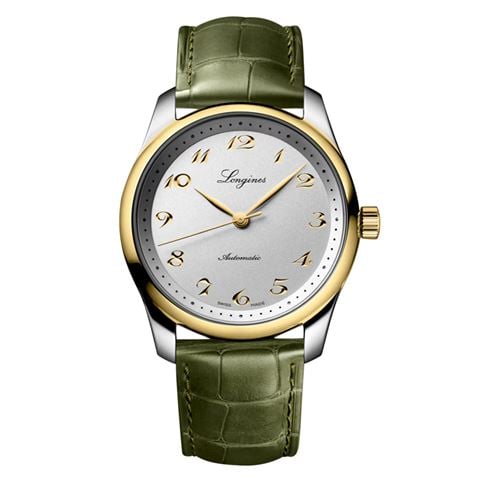 Longines - Master Auto. Watch S.Steel & 18k Yellow Gold w/Silver Dial 40mm