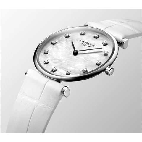 Longines - La Grande Classique Quartz Watch S.Steel M.O.P Dial w/Diamonds 29mm