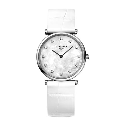 Longines - La Grande Classique Quartz Watch S.Steel M.O.P Dial w/Diamonds 29mm