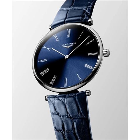 Longines - La Grande Classique Quartz Watch S.Steel w/Blue Sunray Dial 38mm L48664942