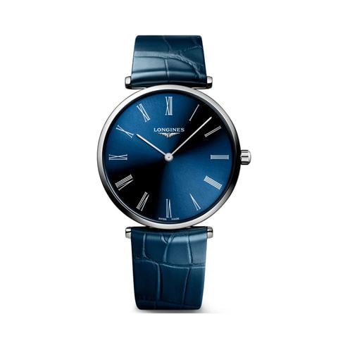 Longines - La Grande Classique Quartz Watch S.Steel w/Blue Sunray Dial 38mm L48664942