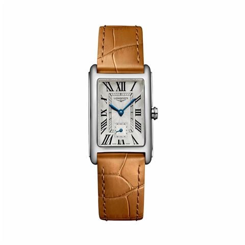 Longines - Dolcevita Quartz Watch S.Steel w/Silver Dial 23.3 X 37mm L55124714