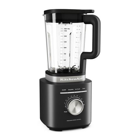 KitchenAid - KSB2070 Pure Power Blender With Glass Jar Matte Black