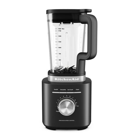 KitchenAid - KSB2070 Pure Power Blender With Glass Jar Matte Black