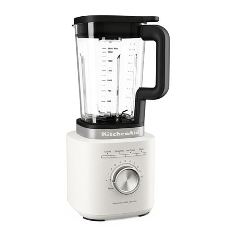 KitchenAid - KSB2070 Pure Power Blender With Glass Jar Porcelain White