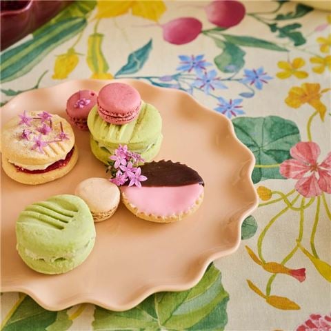 Ecology - Ruffle Round Platter Petal 28cm