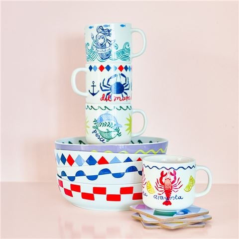 Porto - Nautilus Mug Set 4pce 250ml