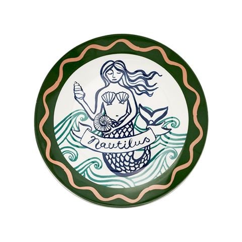 Porto - Nautilus Side Plate Siren 20cm