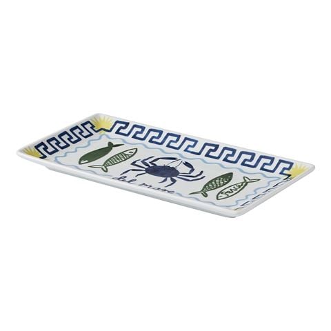 Porto - Nautilus Rectangle Serving Platter Pesce 29cm
